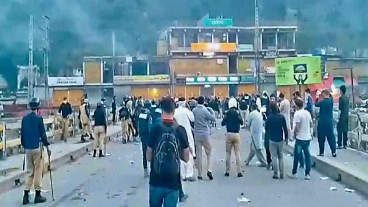 PoK Protest