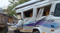 Prayagraj Highway Road Accident