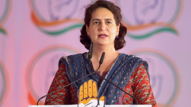Priyanka Gandhi Slams PM Modi