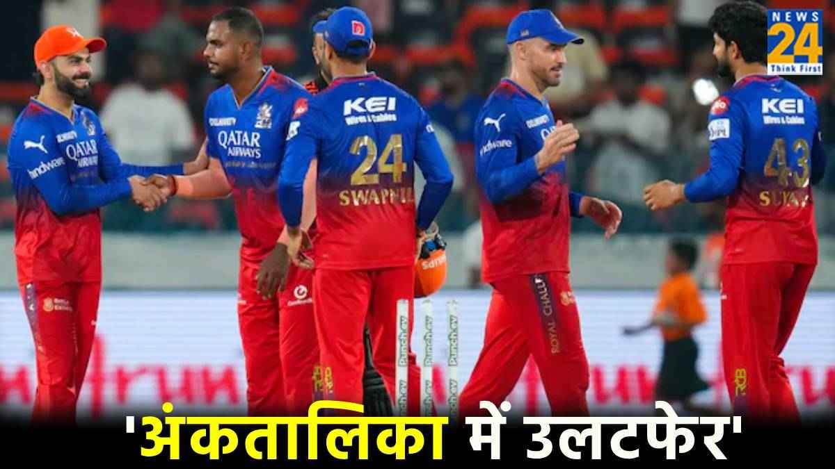 IPL 2024 RCB vs GT New Points Table Bengaluru Won vs Gujarat Titans