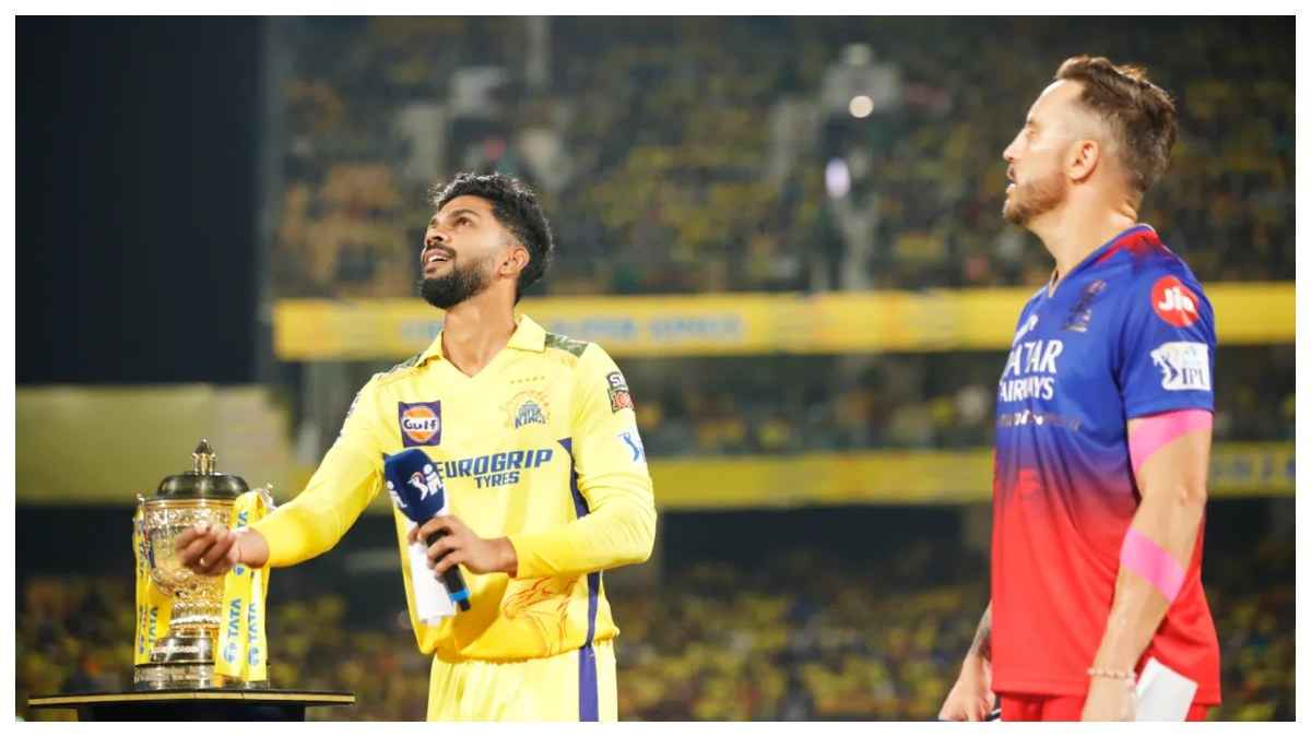 RCB Vs CSK Live Toss update Royal Challengers Bengaluru Chennai Super Kings