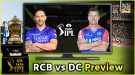 RCB vs DC Probable Playing 11 Head To Head Royal Challengers Bengaluru Delhi Capitals
