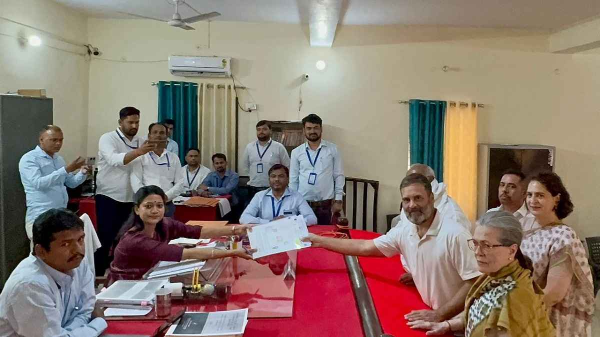 Rahul Gandhi Rae Bareli Nomination