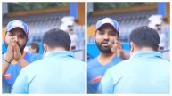 Rohit Sharma requests with folded hands to switch off camera audio IPL 2024 MI