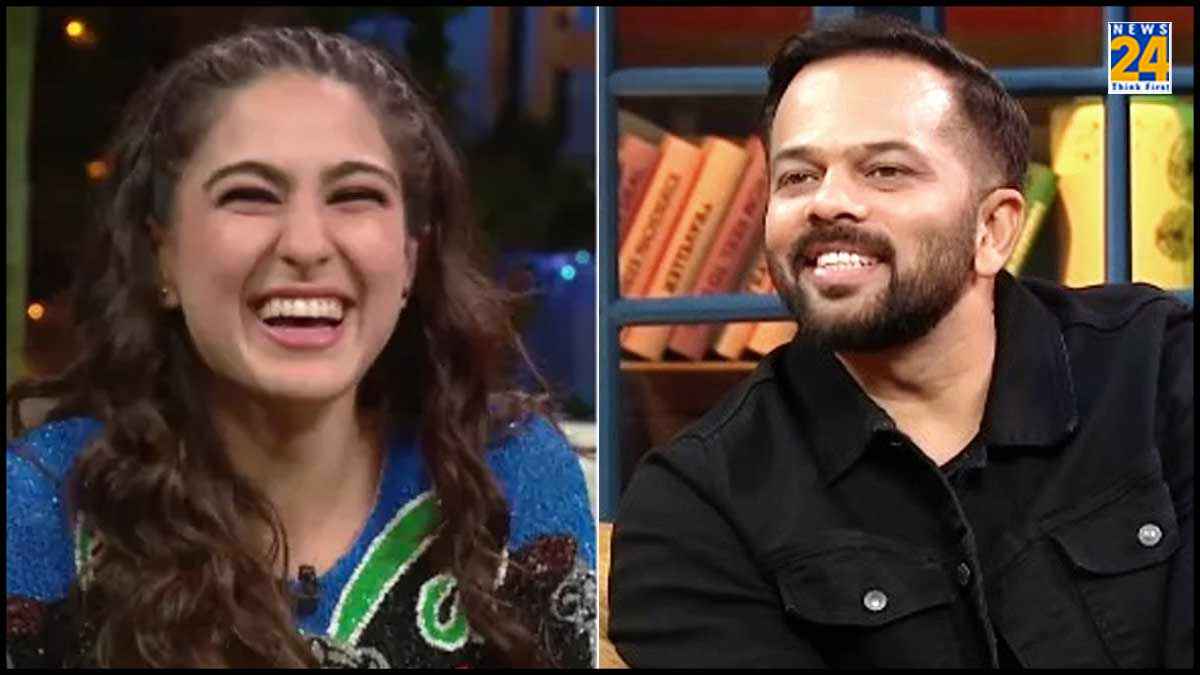 Rohit Shetty ने सबके सामने खोली 'नवाब की बेटी' की पोल, बताया सेट पर कैसी हरकतें करती हैं Sara Ali Khan?