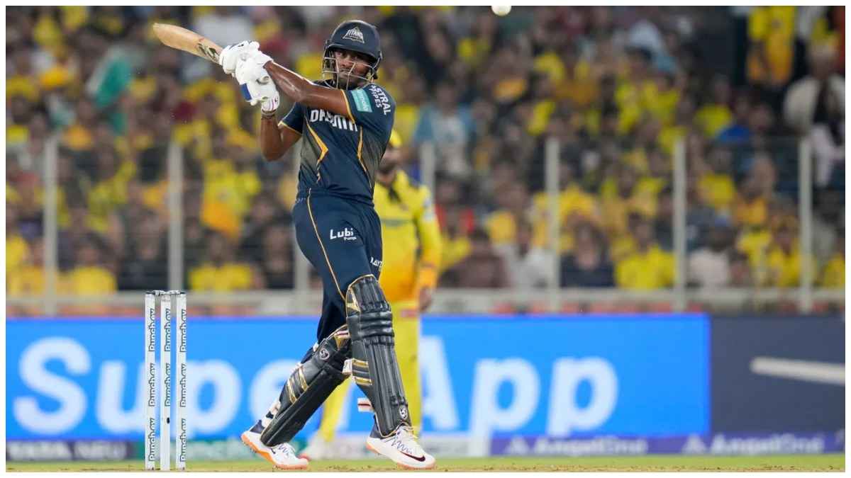 SAI SUDHARSAN BECOMES FASTEST INDIAN TO COMPLETE 1000 RUNS IN IPL