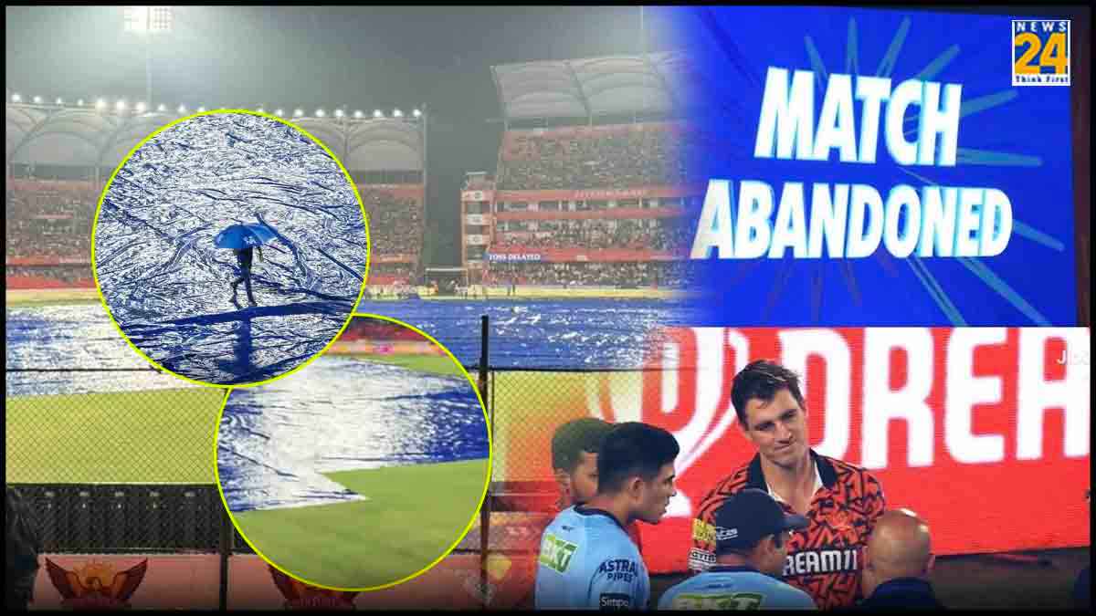 IPL 2024: बारिश ने बदले प्लेऑफ के सभी समीकरण, SRH क्वालीफाई, RCB की बढ़ी टेंशन