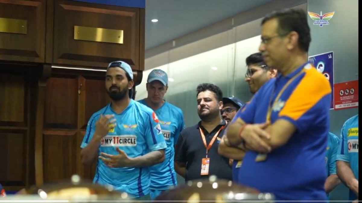 Sanjiv Goenka KL Rahul IPL 2024