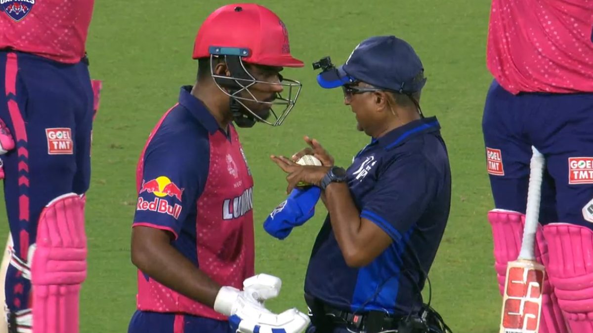 Sanju Samson Controversy DC vs RR