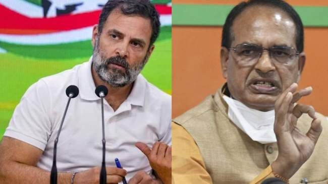 Shivraj Singh Chauhan Targets Congress Shivraj Singh Chauhan Targets Congress