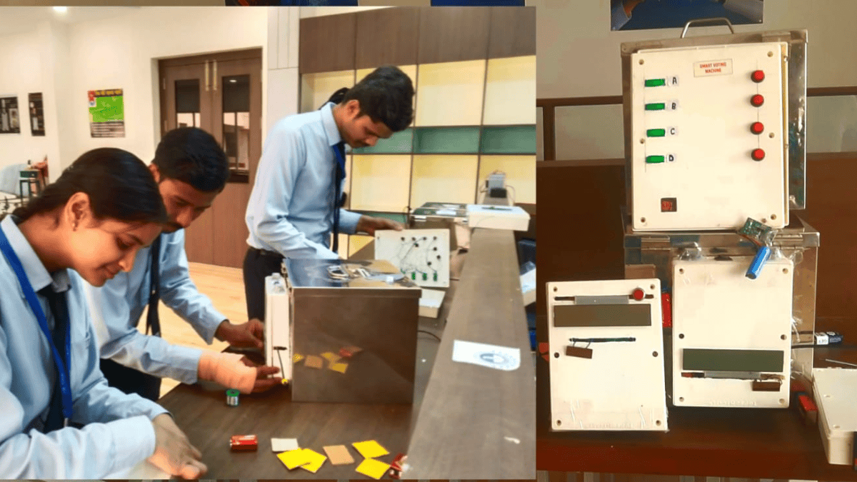 Smart EVM Machine To Stop Fake Vote