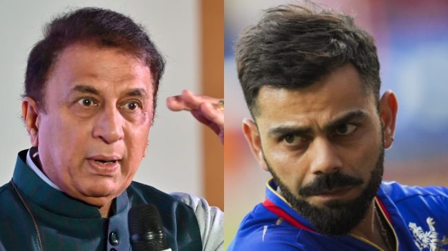Sunil Gavaskar Virat Kohli Sunil Gavaskar Virat Kohli