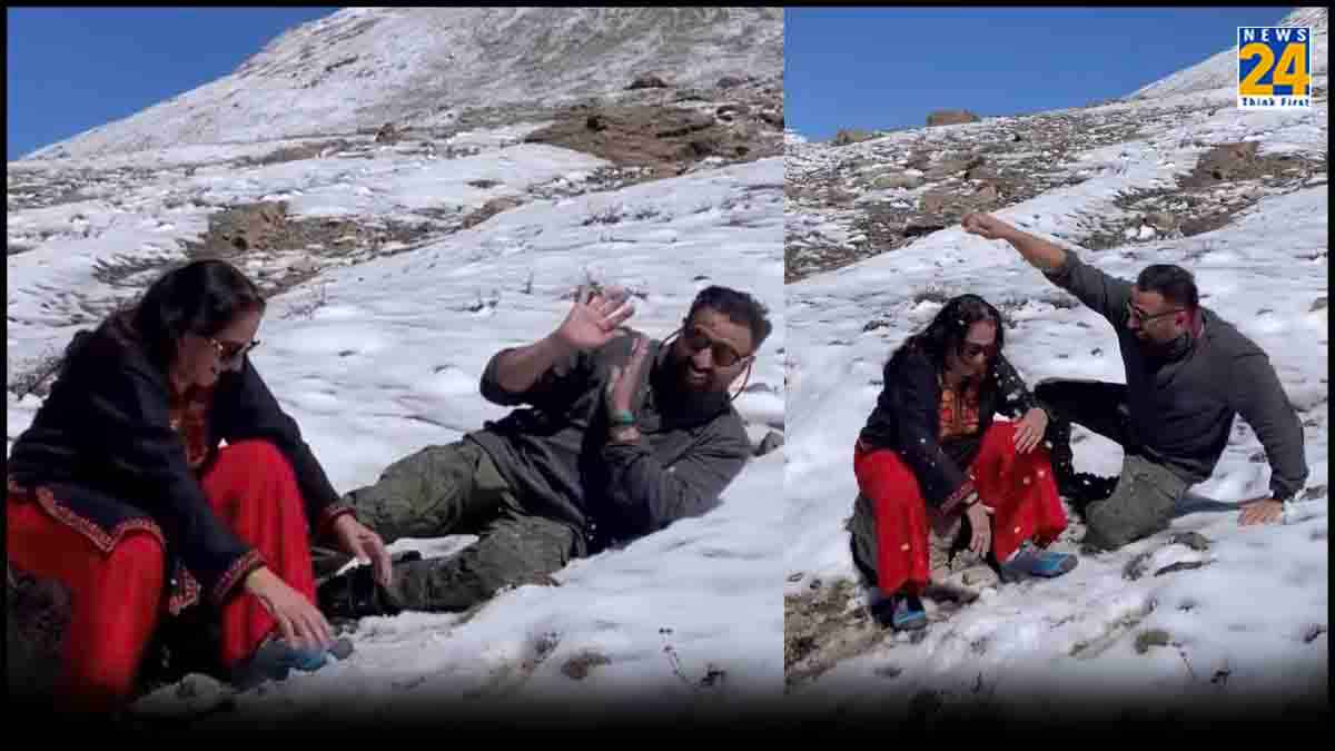 Sunny Deol ने मां Prakash Kaur संग शेयर किया वीडियो, बर्फ में मस्ती करते दिखे मां-बेटा