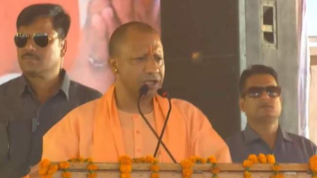 CM Yogi Aditya Nath BJP INDI Alliance and Congress