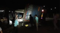 UP Shahjahanpur Truck Hits Volvo Bus