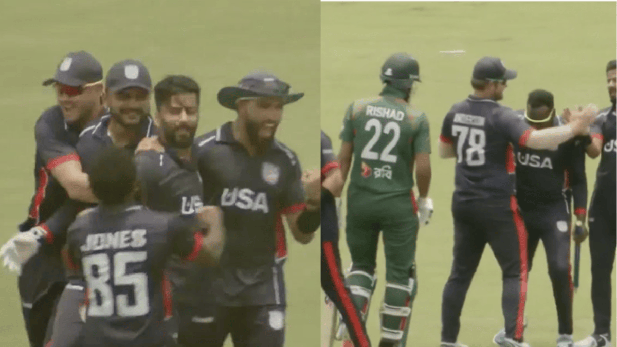 T20 World Cup 2024 usa vs ban USA defeated Bangladesh win T20i series