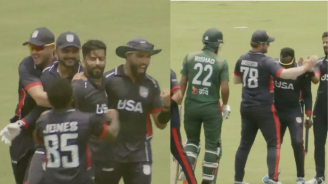 T20 World Cup 2024 usa vs ban USA defeated Bangladesh win T20i series