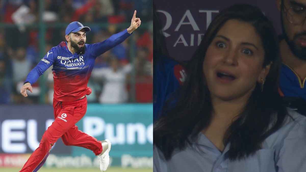 Virat Kohli Anushka Sharma RCB vs GT