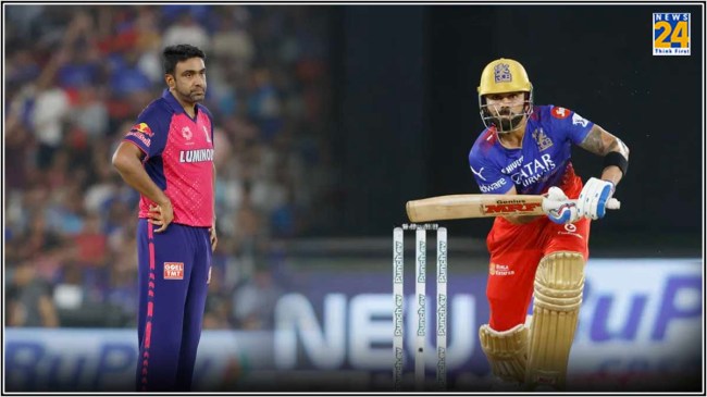 Virat Kohli Ravichandran Ashwin IPL 2024