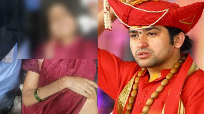 Woman Cut Her Hand Vein For Meet Bageshwar Dham Sarkar