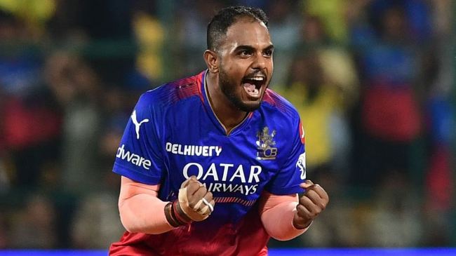 Yash Dayal RCB vs CSK Yash Dayal RCB vs CSK