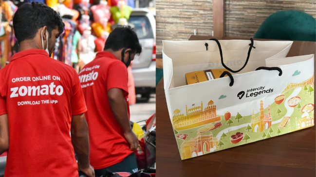 Zomato Intercity Food Delivery