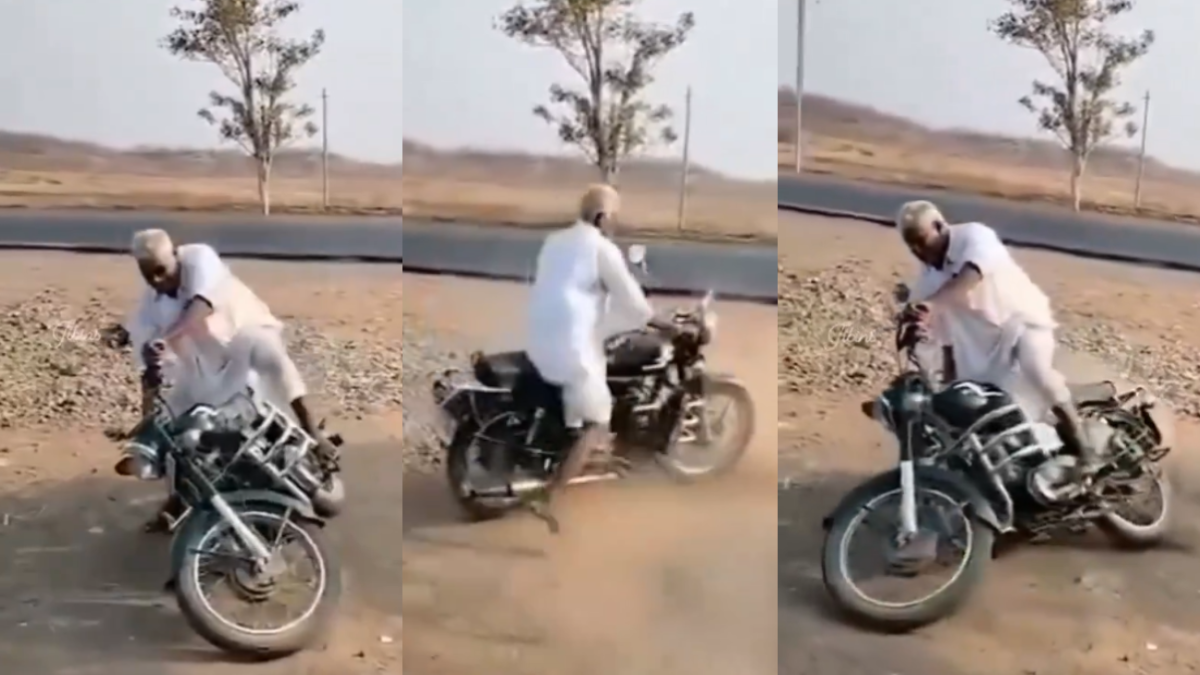 dada ji ka stunt video