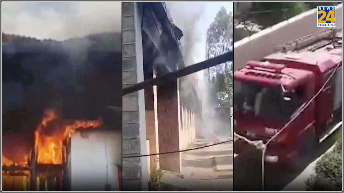 Fire Breaks Out At Girls' School In Pakistan's Khyber Pakhtunkhwa, Pakistan
