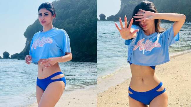 Mouni Roy Bikini Look