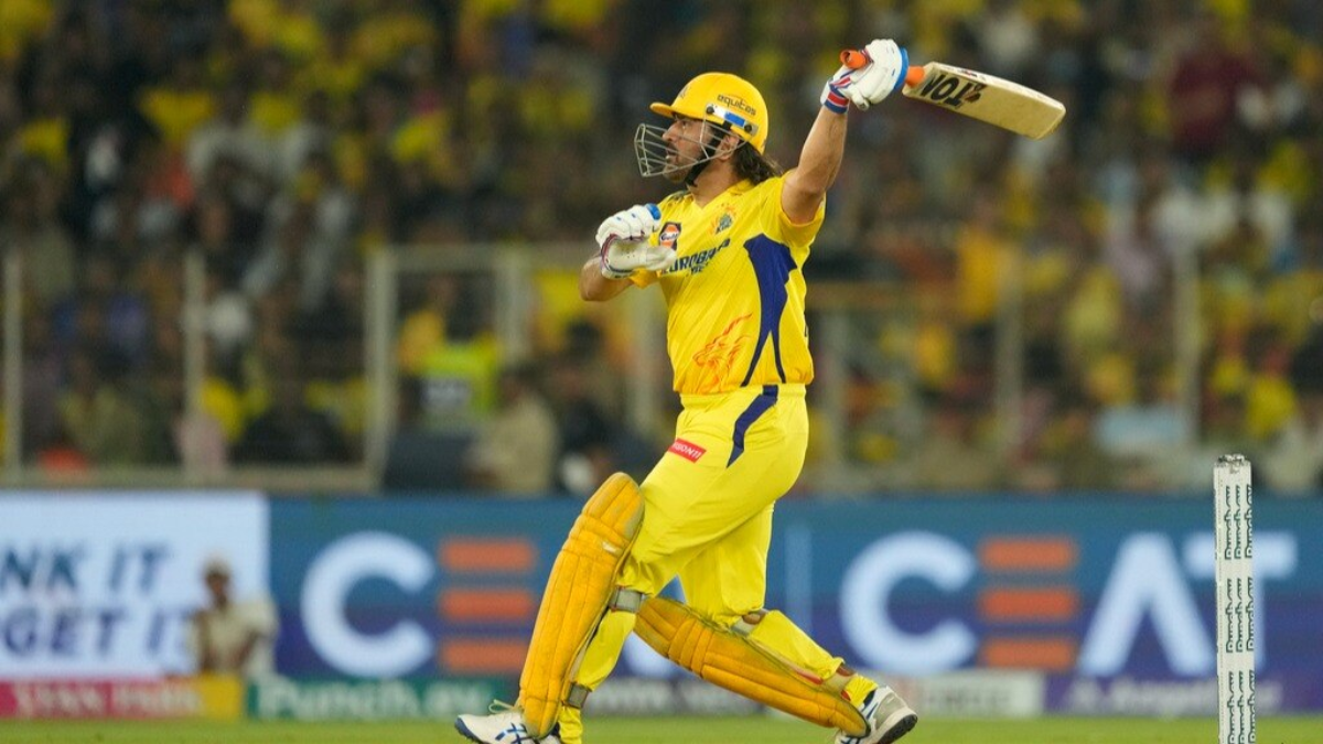 ipl 2024 gt vs csk ms dhoni equals ab de villiers becomes 251 ipl sixes