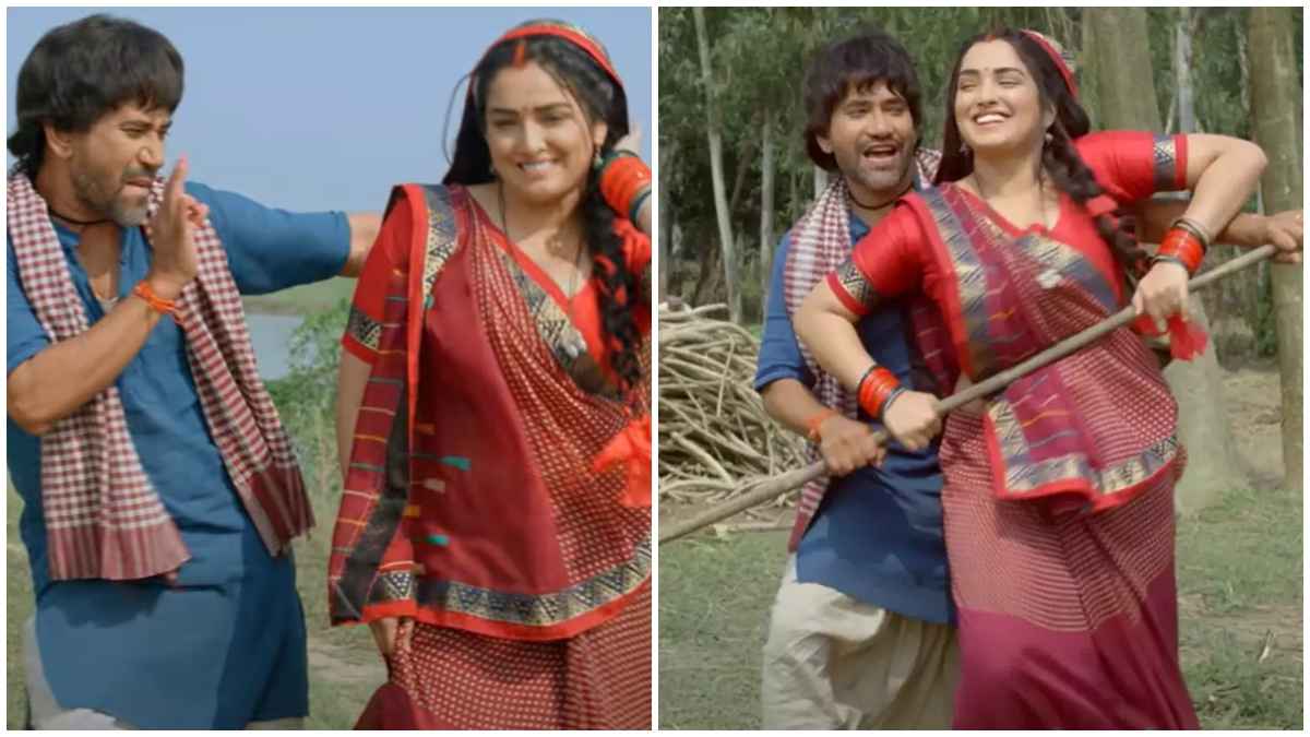 nirahua and aamrapali song
