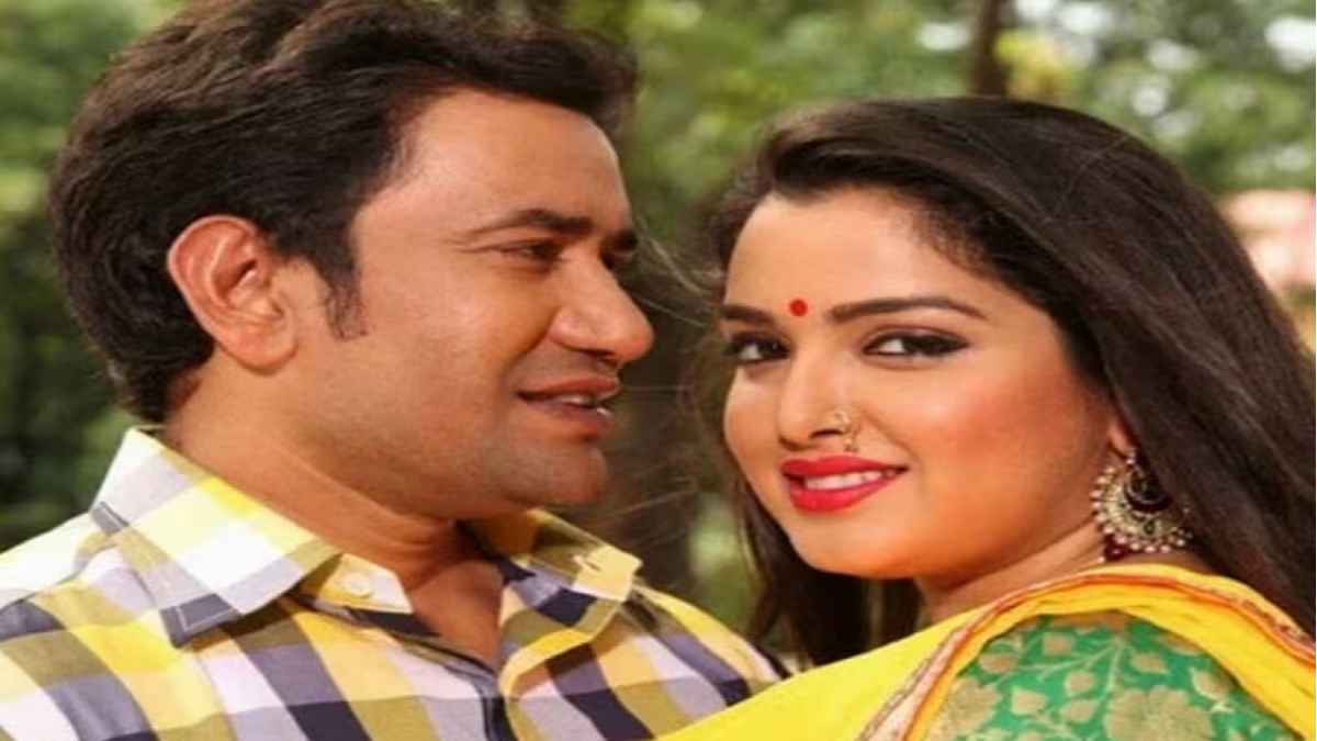 Aamrapali और Nirahua नामांकन से पहले पहुंचे अयोध्या, एक-साथ किए राम लला के दर्शन