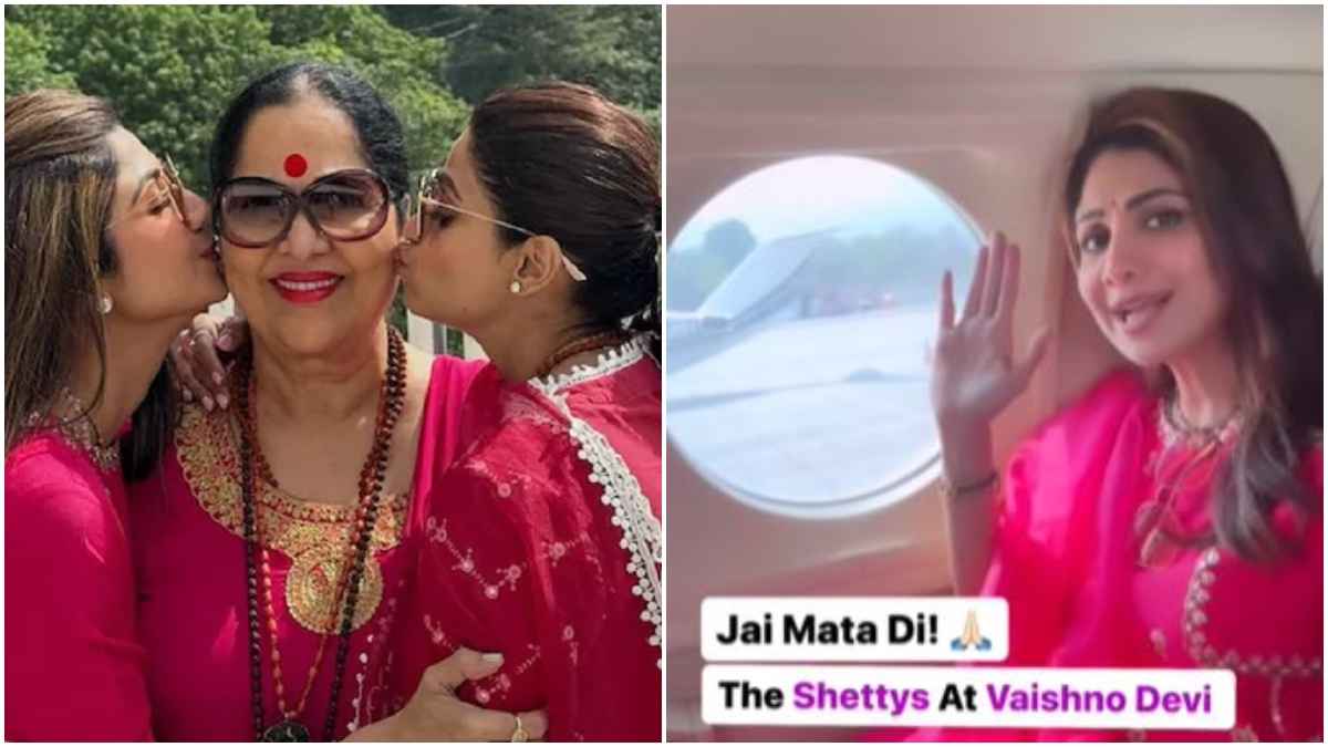 shilpa shetty visit vaishno devi