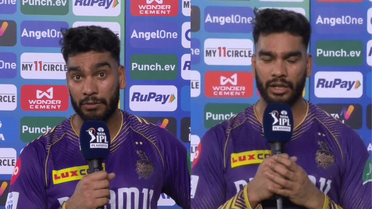 IPL 2024 KKR Vs SRH venkatesh iyer viral video