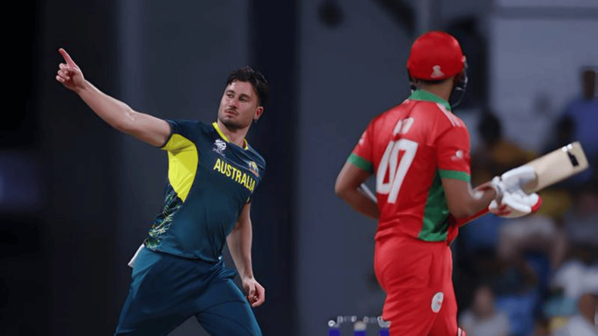 T20 World Cup 2024 AUS Vs OMAN