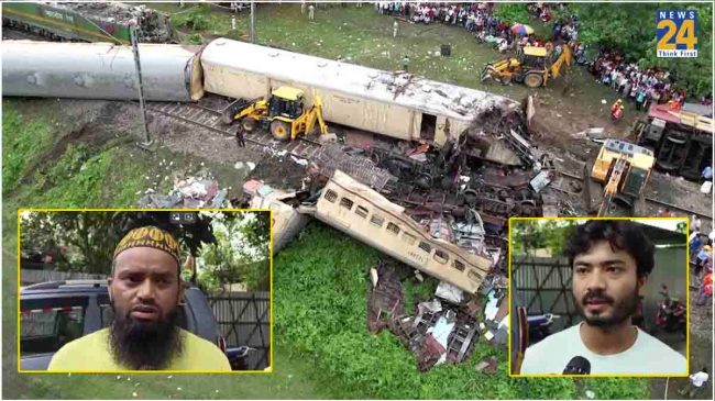 Kanchanjunga Train Accident West Bengal Darjiling Kanchanjunga Train Accident West Bengal Darjiling