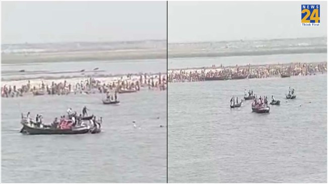 Bihar River Boat Drowning Accident Bihar River Boat Drowning Accident