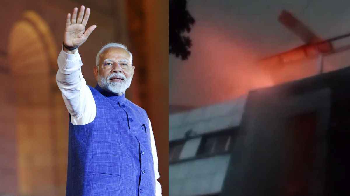 नरेंद्र मोदी के पीएम बनने की खुशी में लाए थे पटाखे, BJP ऑफिस में लग गई आग