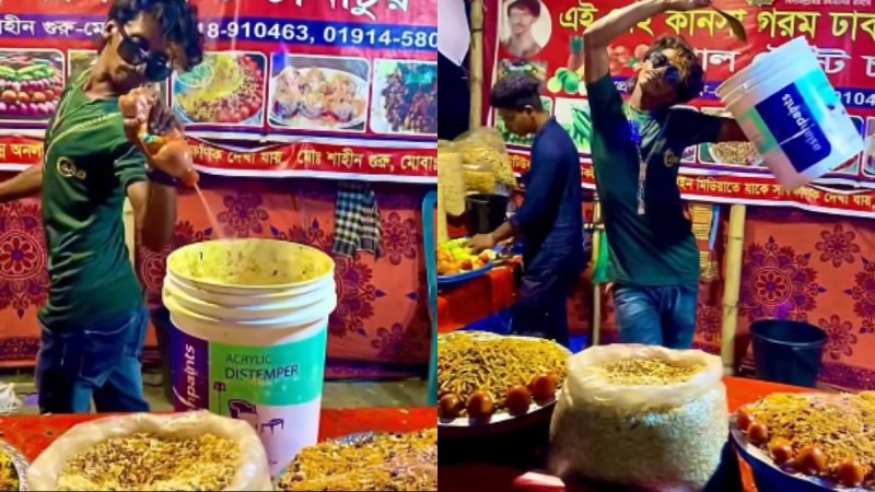 Bhel Puri Viral Video