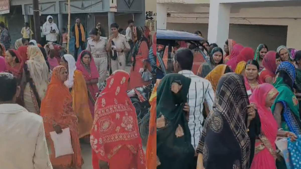 Bihar Women Bunch Visit CSP Center For Election Promise Money