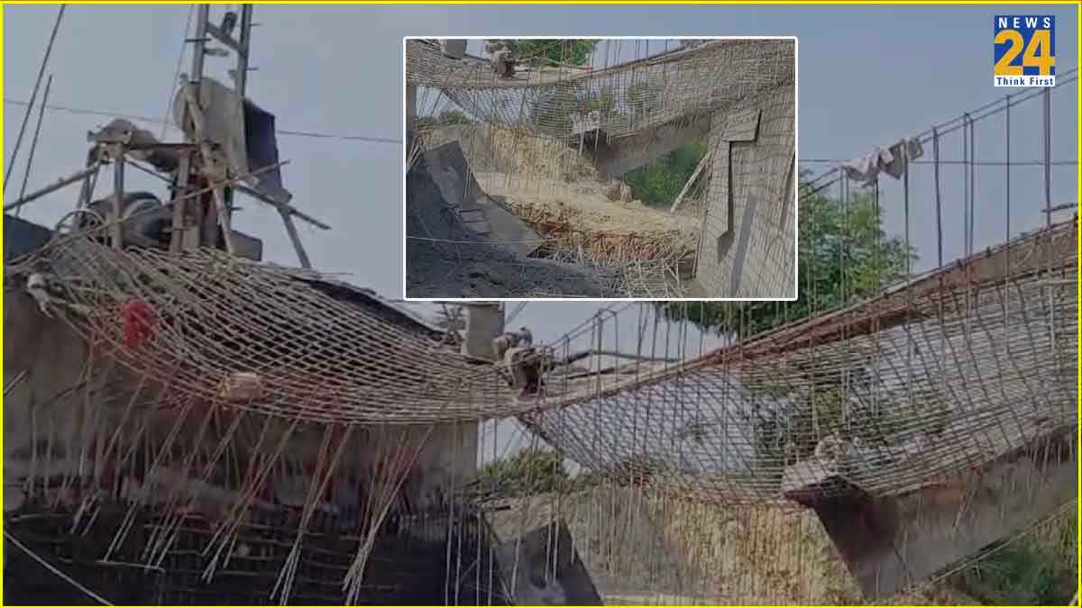 बिहार में 1.5 करोड़ का पुल ढहा, निर्माण पूरा होने से पहले ध्वस्त, 7 दिन में लगातार तीसरा हादसा
