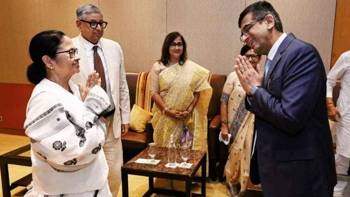 Video: बंगाल CM ममता बनर्जी और CJI चंद्रचूड़ ने एक दूसरे को दी नसीहत