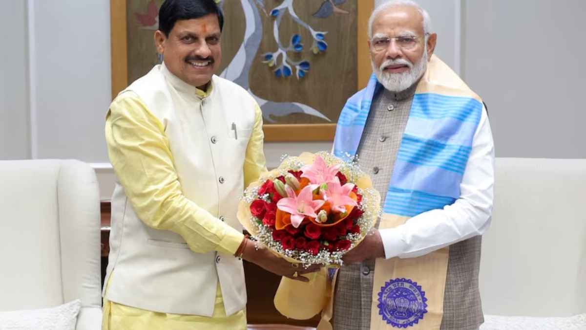 CM Mohan Yadav Meet PM