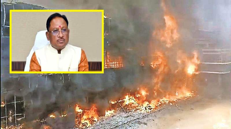 CM Vishnudev Sai on Baloda Bazar Voilence