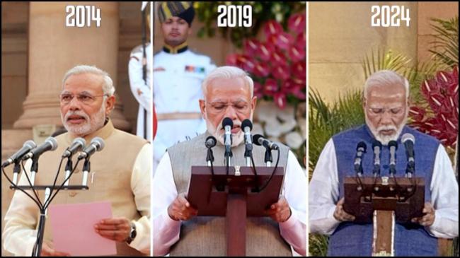 नरेंद्र मोदी शपथ ग्रहण समारोह लाइव