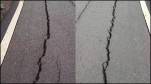 Cracks On Atal Setu Road