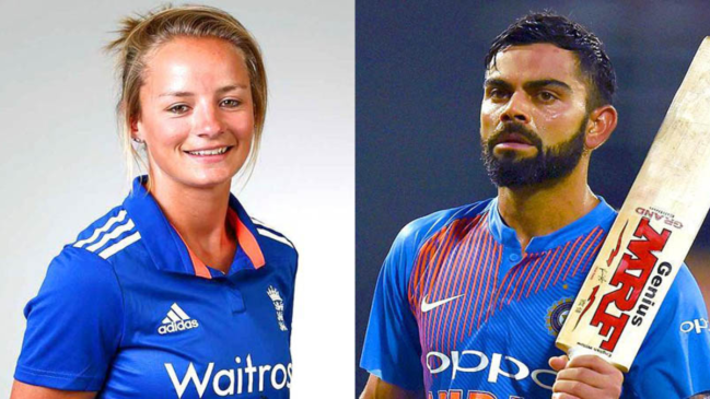 Danni Wyatt virat kohli Danni Wyatt virat kohli