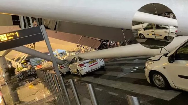 Delhi Airport Roof Collapsed