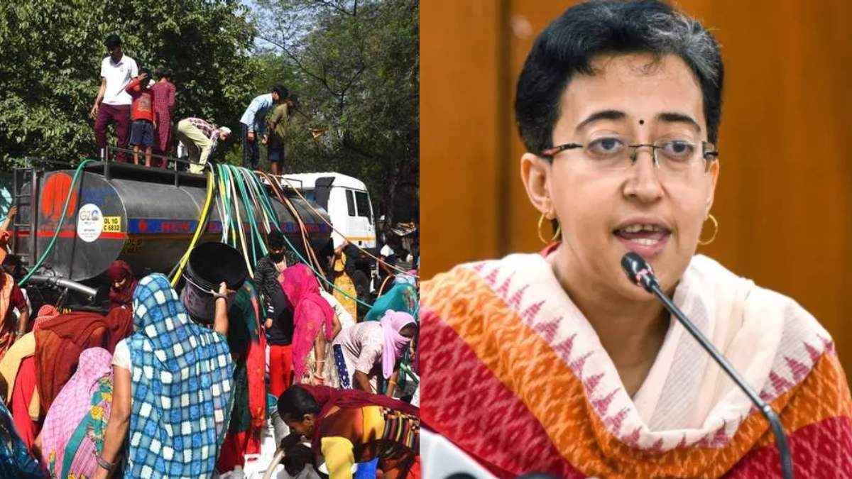Delhi Water Crisis: मंत्री आतिशी का बड़ा आरोप, साउथ दिल्ली में पानी की पाइपलाइन को काटा