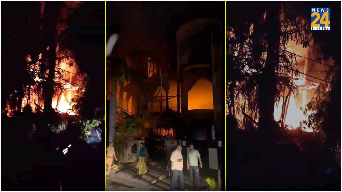 दीये ने घर को लाक्षागृह बनाया, कारोबारी का बेटा जिंदा जला, पिता को बचाने के बाद दोबारा गया था अंदर